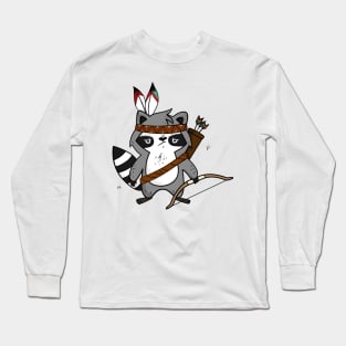 Apache The Raccoon Long Sleeve T-Shirt